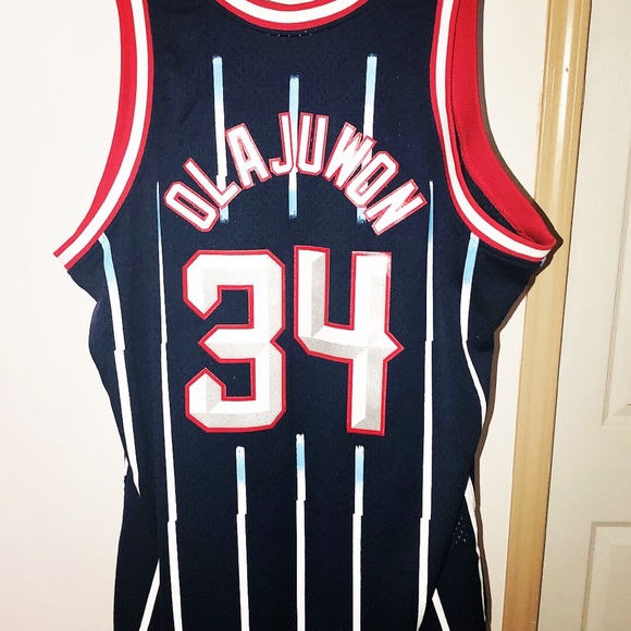 Mitchell & Ness Hakeem Olajuwon Houston Rockets - Picture 2 of 4